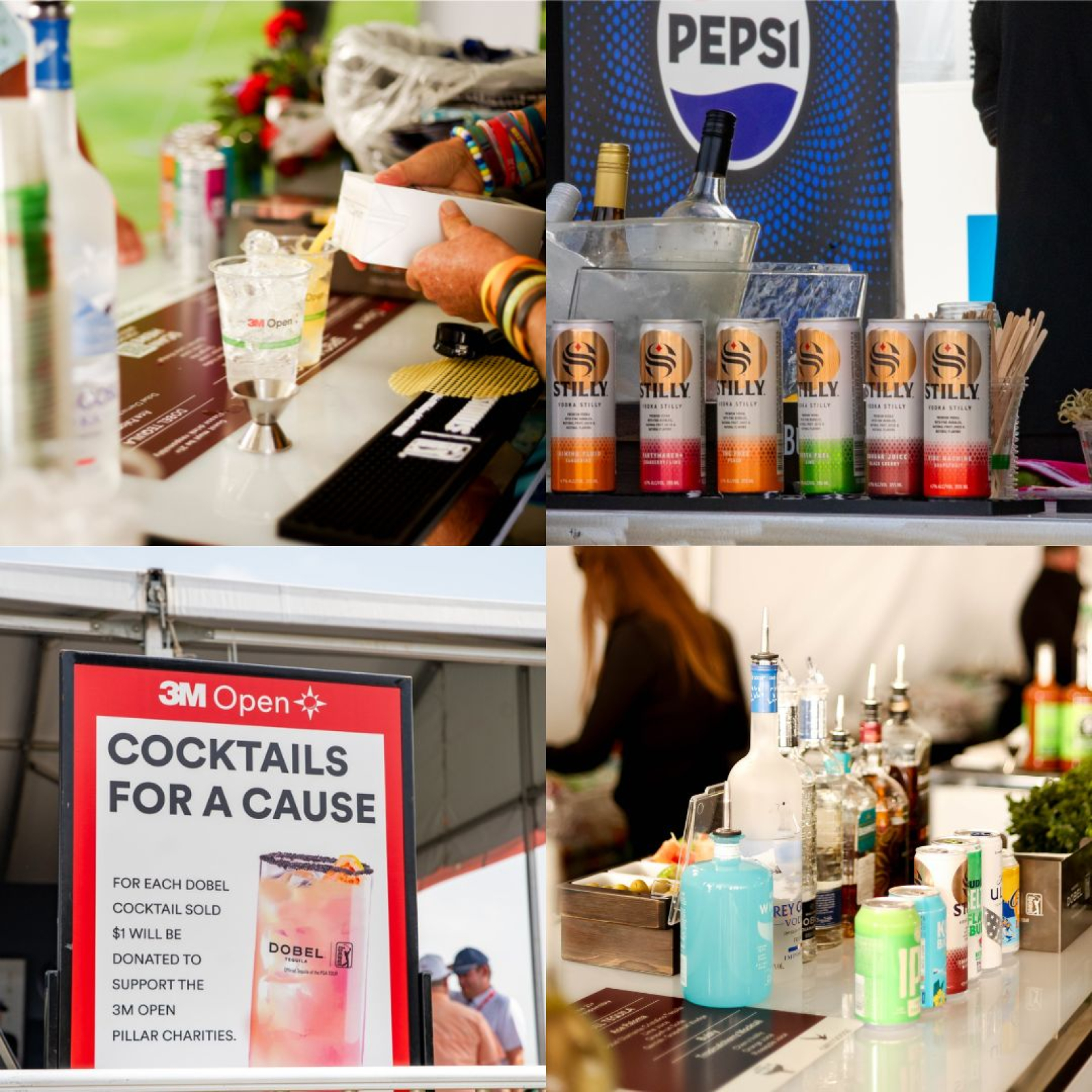 Specialty Cocktails Collage